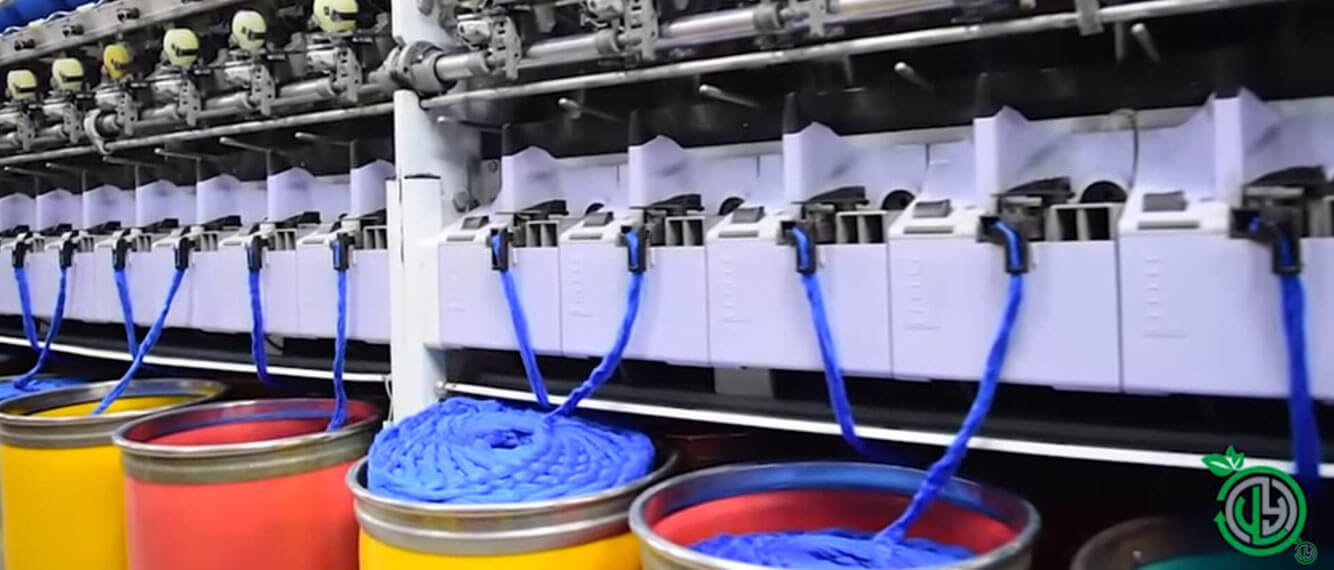 usha yarns spinning mill process