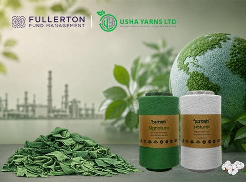 Usha Yarns säkrar tillväxtkapital från Fullerton Carbon Action Fund